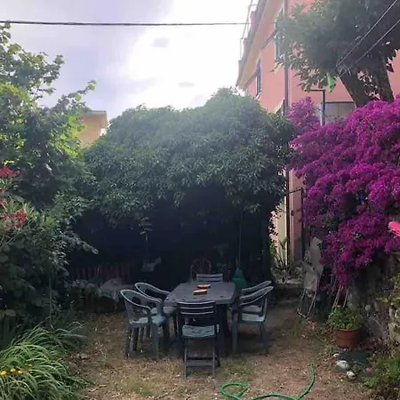 Lägenhet La Casa Bouganville A Moneglia, 10 Min A Piedi Dal Mare Moneglia
